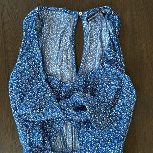 Abercrombie and fitch bandeau romper